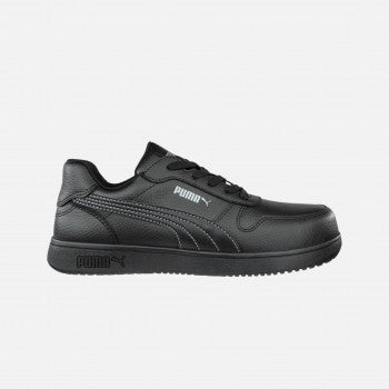 CHAUSSURE PUMA CSA FRONTCOUR CUIR NOIR 640283