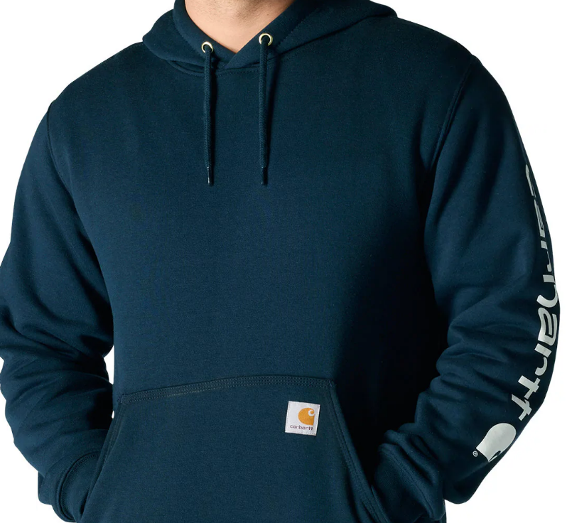 CHANDAIL CARHARTT À CAPUCHON NEW NAVY K288-472