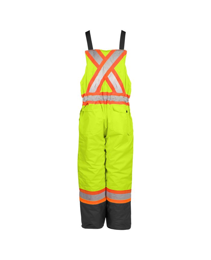 SALOPETTE HI-VIS 116507 TERRA 300D POLY