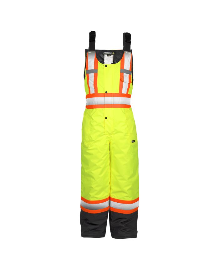 SALOPETTE HI-VIS 116507 TERRA 300D POLY