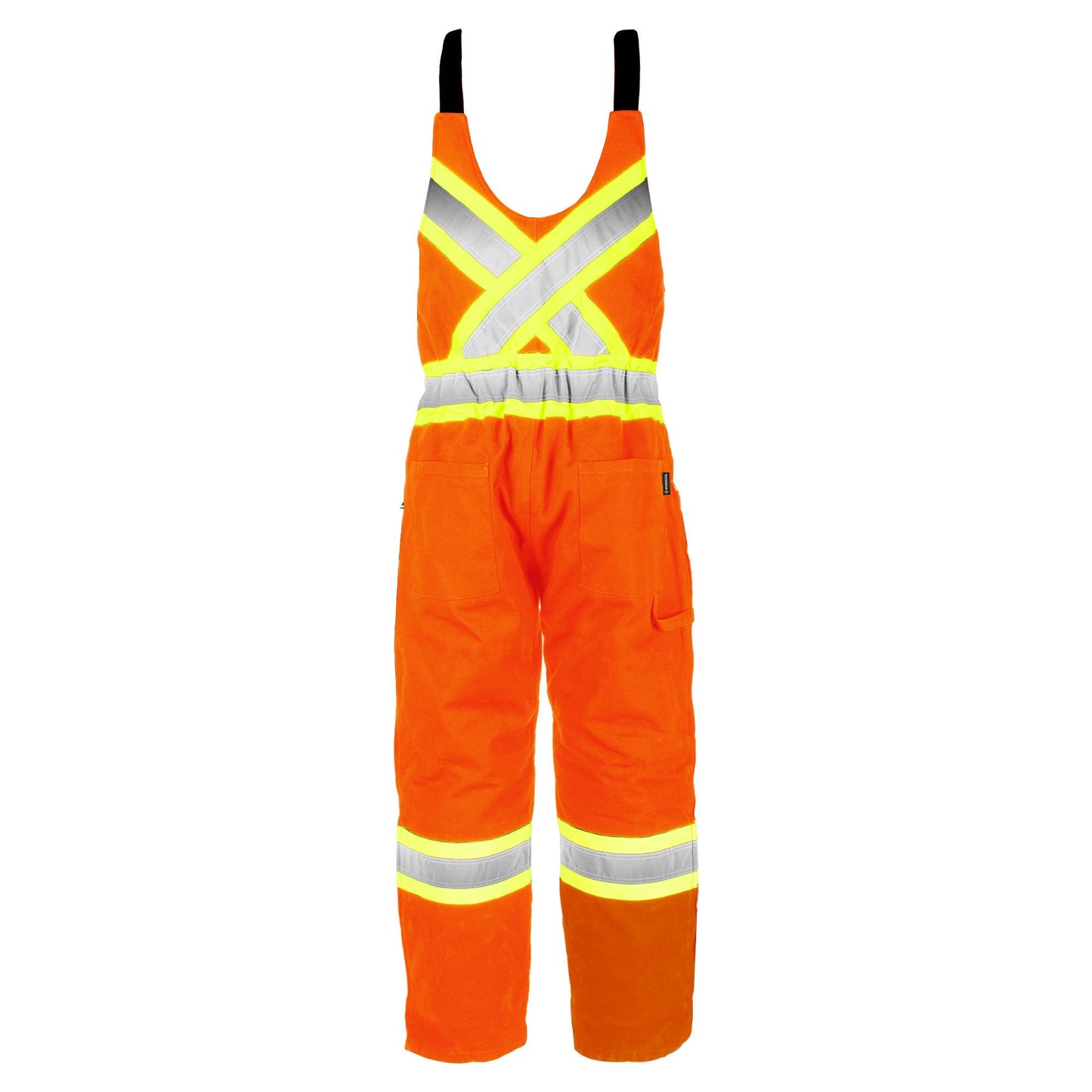 TERRA OVERALLS IN HIGH VISIBILITY LINED CANVAS 116569