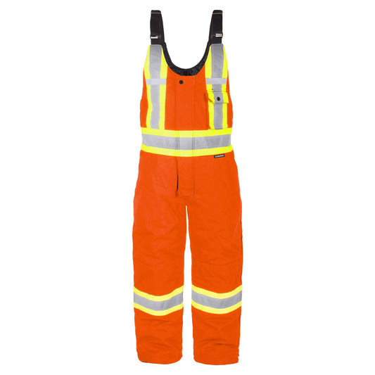 TERRA OVERALLS IN HIGH VISIBILITY LINED CANVAS 116569