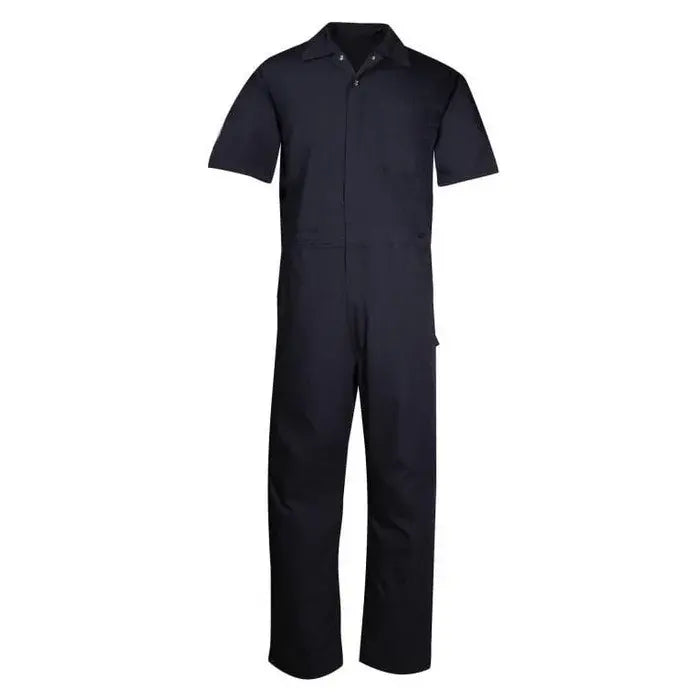 COUVRE-TOUT BIG BILL M/COURTE, POPELINE 4.25 OZ MARINE GR.XL 405-B-XL
