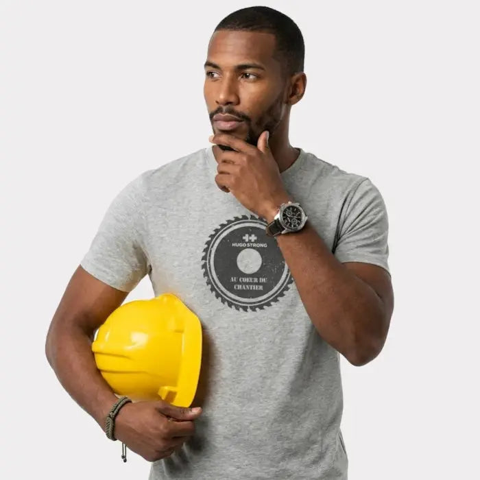 T-SHIRT HUGO STONG GRIS 101630-110
