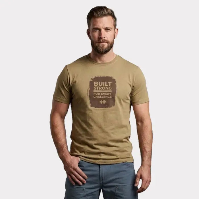 T-SHIRT HUGO STONG TAUPE 101630-199