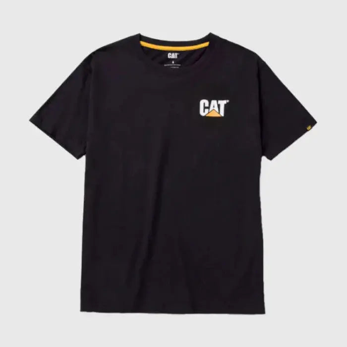 T-SHIRT CATERPILARD NOIR PEYOTE GRAPHIQUE 1010249-14709