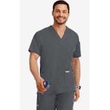 HAUT INFIRMIER V-NECK, MOBB, CHARCOAL GR:2XL 310T-CHARCOAL-2XL