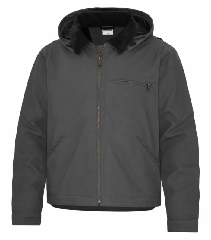 VESTE DUCK DOUBLURE LEGERE CAPUCHON DETACH. GRIS WERK7640-2959C