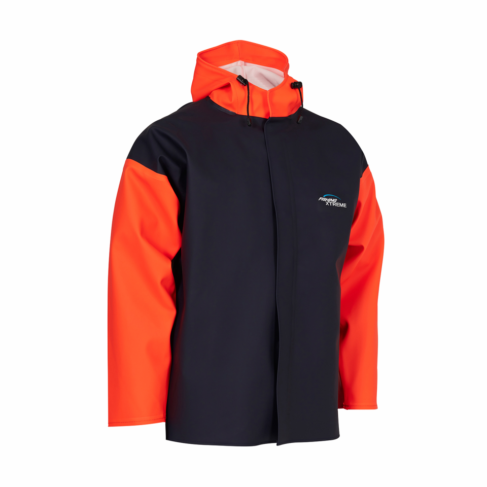 ELKA VESTE IMPERMÉABLE ORANGE\BLEU 179802