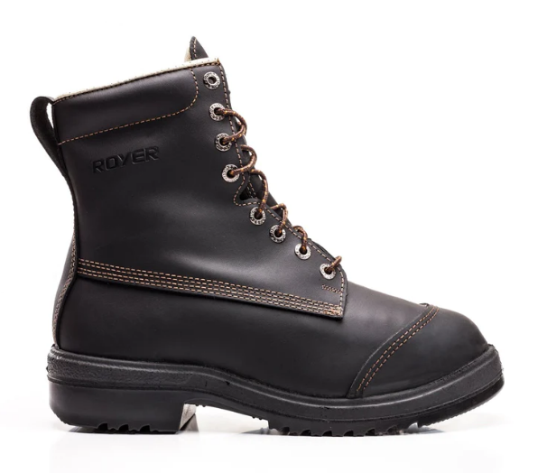 BOTTE DE TRAVAIL ROYER PROTECTION MÉTATARSIENNE INTERGUARD, SEMELLE XPAN, BOTTES TOUT-CUIR 2252XPJ