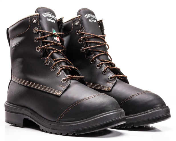 BOTTE DE TRAVAIL ROYER PROTECTION MÉTATARSIENNE INTERGUARD, SEMELLE XPAN, BOTTES TOUT-CUIR 2252XPJ