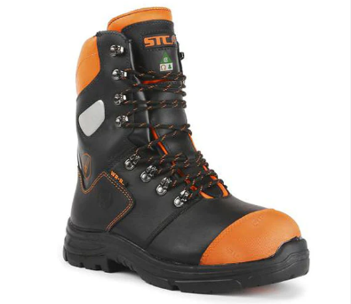 BOTTE SCIE À CHAINE CUIR LACÉE STC BATTLER S24005-17