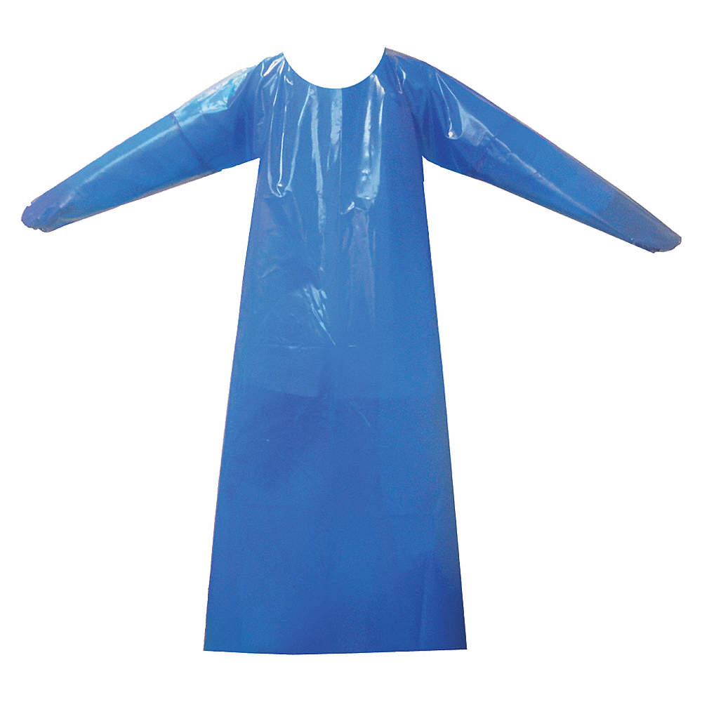 BOLLÉRO BLEU (TABLIER AVEC MANCHES) 38-372B