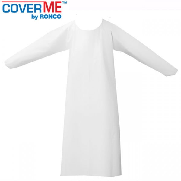 BOLERO BLANC (TABLIER AVEC MANCHE)