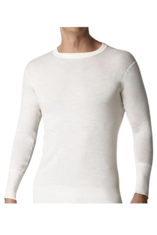 CAMISOLE M/L LAINE VIERGE BEIGE 4313-101