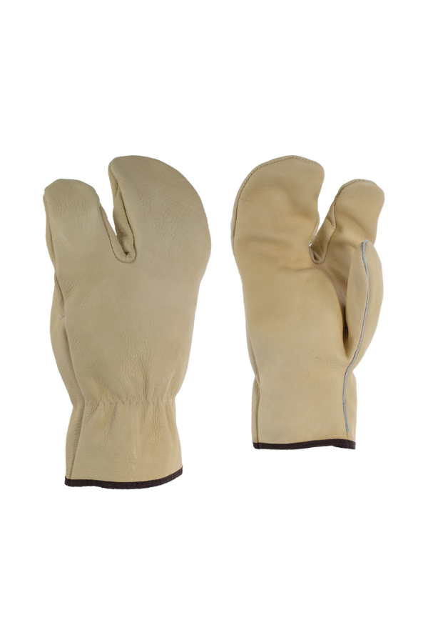 1 FINGER LEATHER MITT 44-522