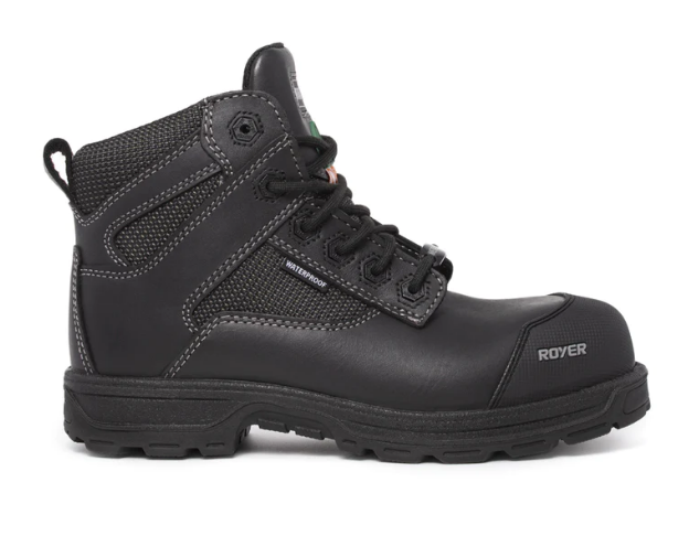 BOTTE DE TRAVAIL ROYER MEMBRANE IMPERMÉABLE AIRFLOW, SHIELDTEX, SANS MÉTAL AGILITY AIRFLOW 5605GT