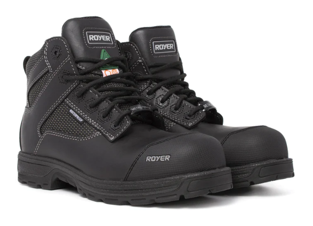 BOTTE DE TRAVAIL ROYER MEMBRANE IMPERMÉABLE AIRFLOW, SHIELDTEX, SANS MÉTAL AGILITY AIRFLOW 5605GT