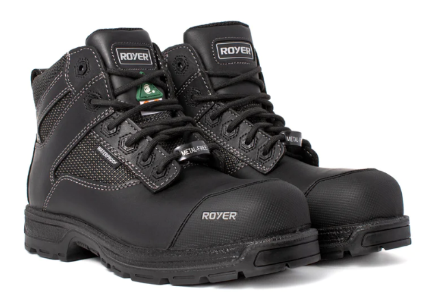 BOTTE DE TRAVAIL ROYER SEMELLE VIBRAM, MEMBRANE IMPERMÉABLE AIRFLOW, SHIELDTEX AGILITY ARCTIC GRIP 5608AG