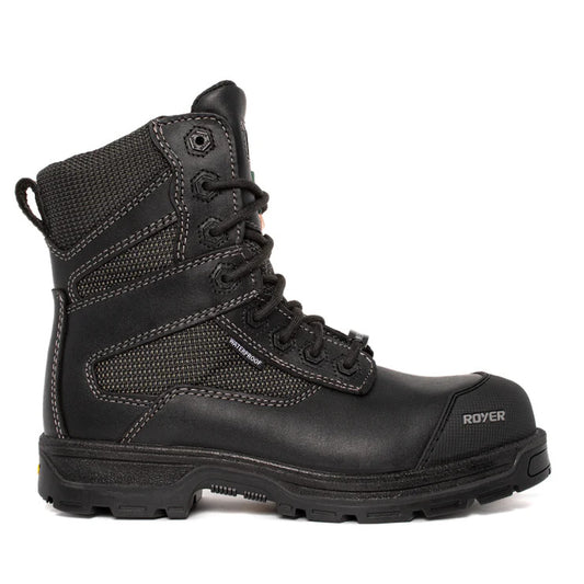 BOTTE ROYER 8'' AGILITY ARTIC GRIP S/MÉTAL WP NOIR  5705AG