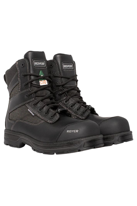 BOTTE ROYER 8'' AGILITY ARTIC GRIP S/MÉTAL WP NOIR 5707AG