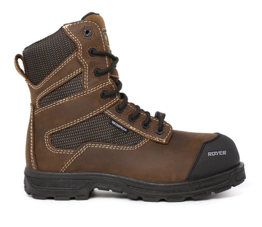 BOTTE 8 AGILITY SANS MÉTAL IMPERMÉABLE BRUN  5725GT