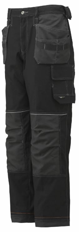 PANTALON HH DOUBLÉ CHELSE NOIR/CHARCOAL 77488-999