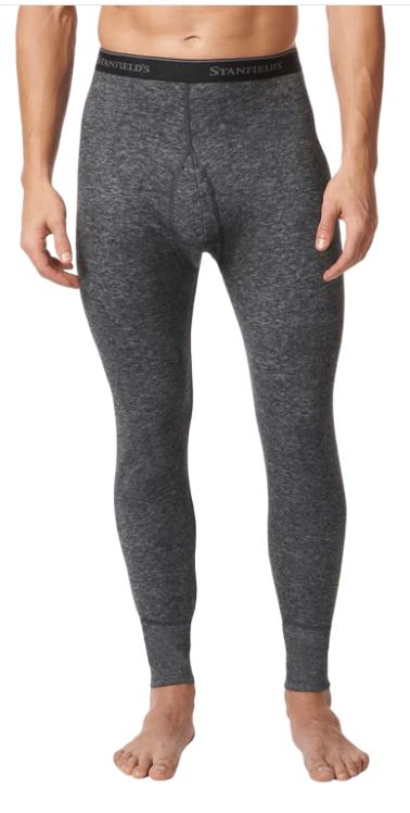 STANFIELDS MERINO CHARCOAL BRIEF 8812-572