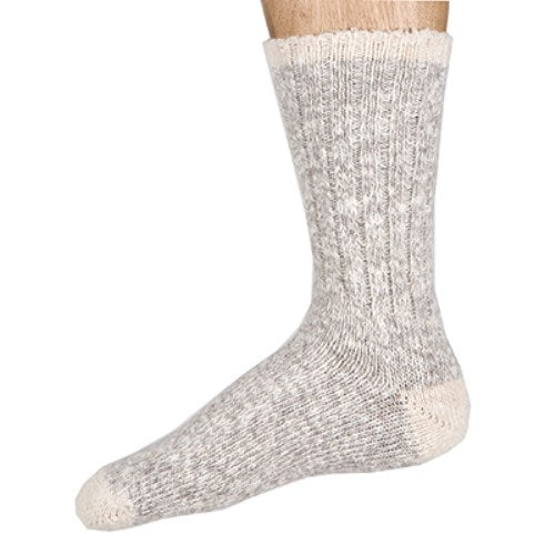 SOCKS 60% COTTON GREY/WHITE 1645