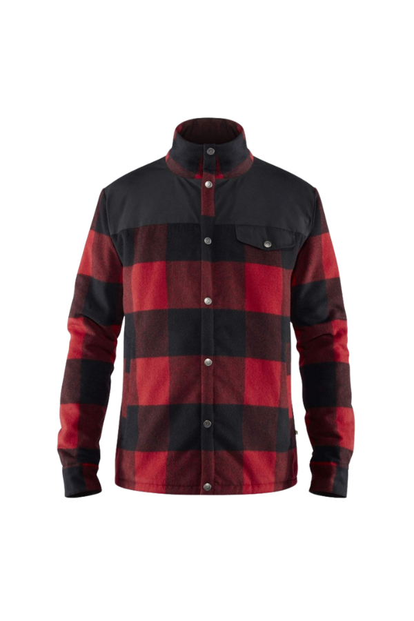 Chemise canadienne LUMBERJACK en laine rouge BIG BILL 472-R