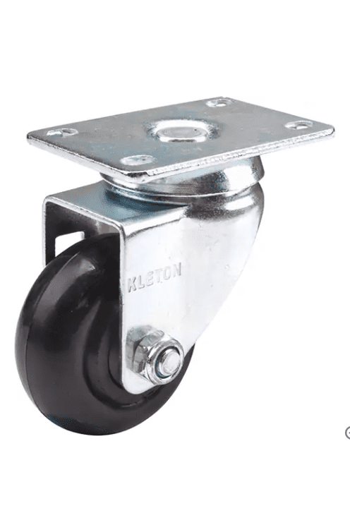 Roulette, Pivotant, 3" (76 mm), Polyoléfine, 250 lb ML391