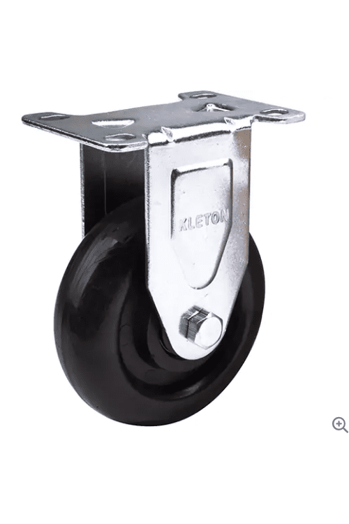 Roulette, Fixe, 4" (101,6 mm), Polyoléfine, 250 lb ML394