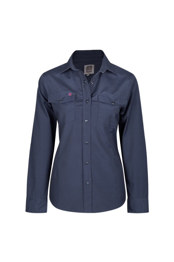 Chemise de travail extensible pour femme PILOTE & FILLES PF430
