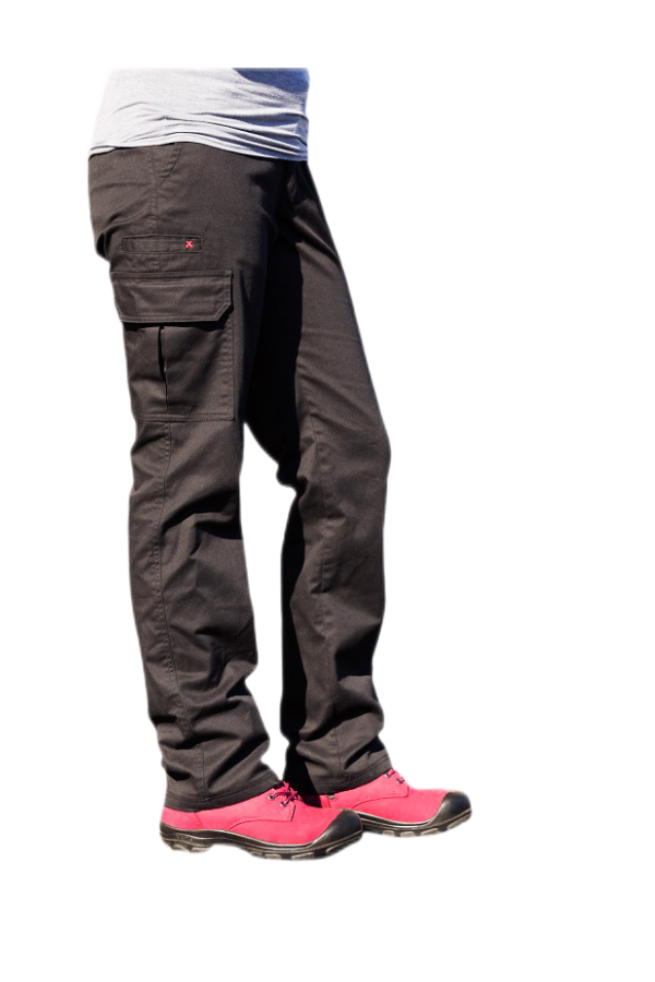 Pantalon de travail Pilote & Filles cargo noir PF820-N