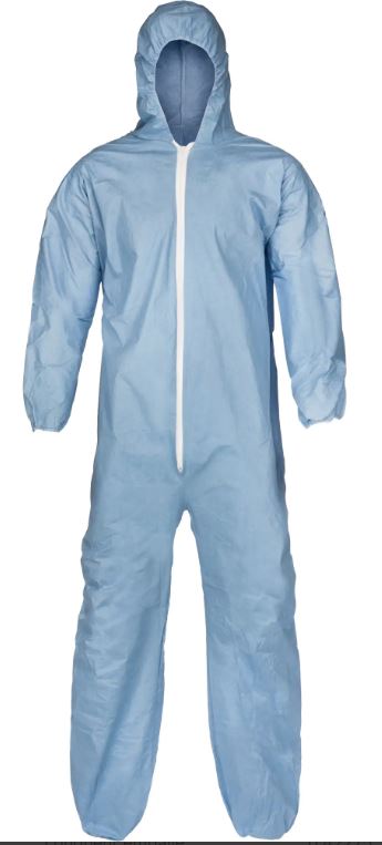 Combinaison ignifuge PyrolonMD Plus 2, T-Grand, Bleu, Tissu ignifugé SN349