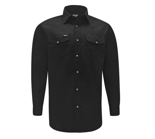 Men's Classic STRETCH Long Sleeve Work Shirt TK-E5040