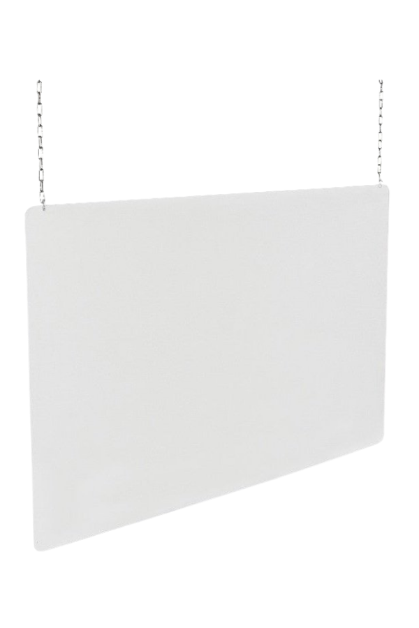 Barrière de protection à suspendre du plafond