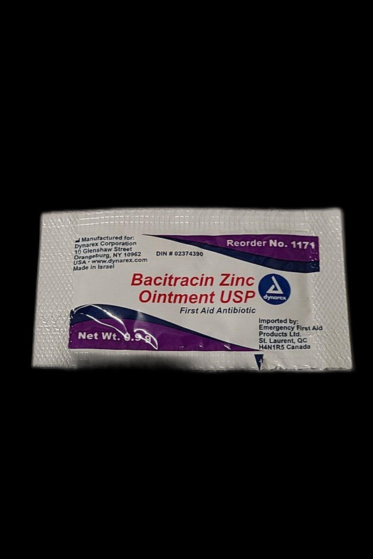 ONGUENT ANTIBIOTIQUE .9 GR USAGE UNIQUE (PAQUET DE 144)
