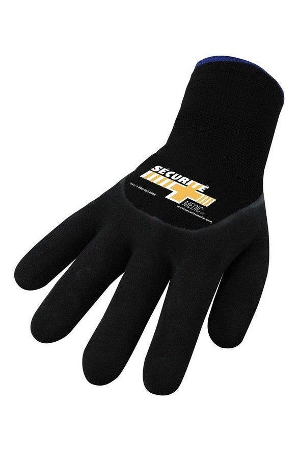 GANT AVEC ENDUIT DOUBLÉ NOIR LOGO SM GR: 2XL