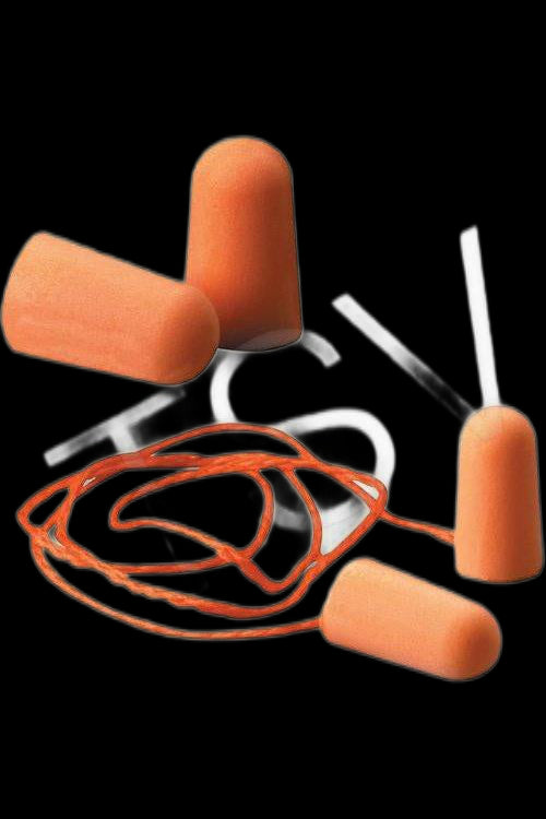 Bouchons d'oreille en mousse avec corde 3M 1110