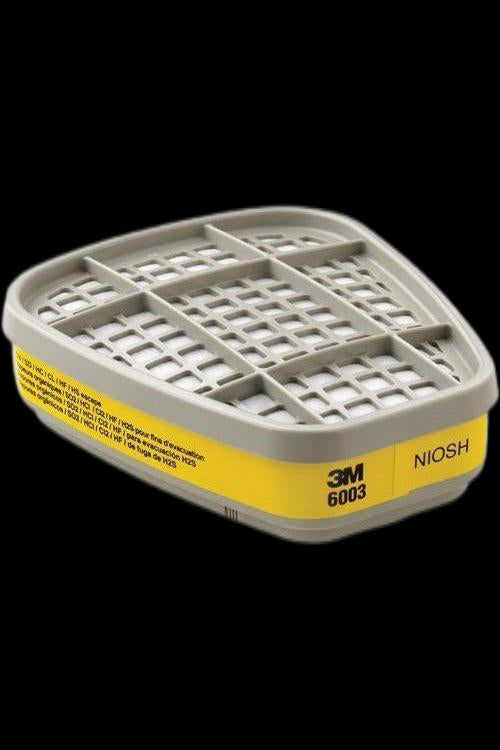 Cartouches pour respirateurs gaz/vapeur 3M 6003