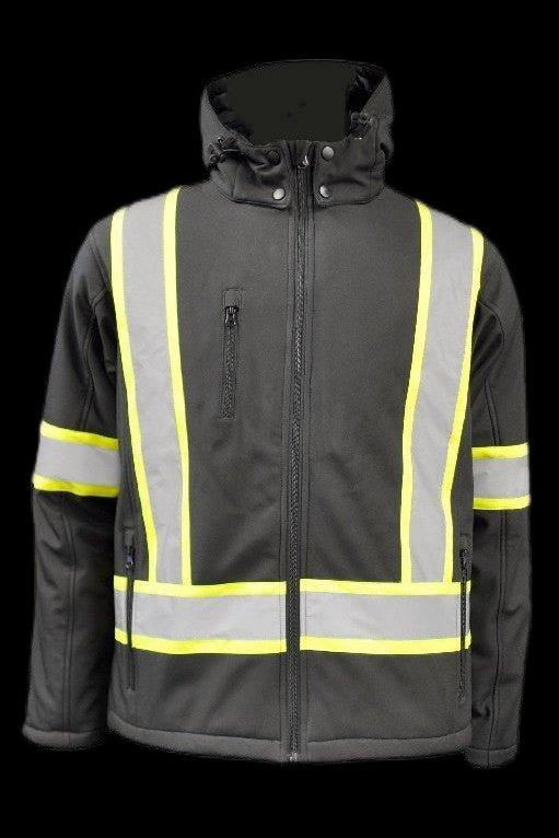 Manteau softshell avec bandes réfléchissantes NAT'S HV510