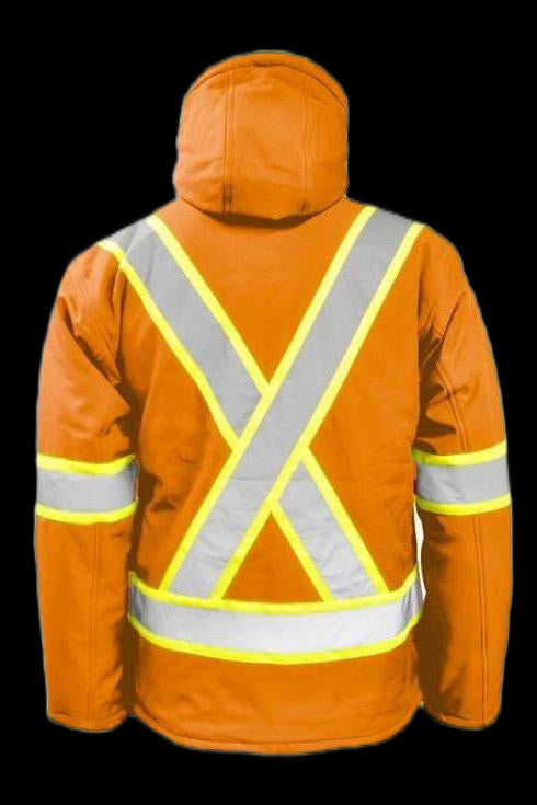 Manteau softshell avec bandes réfléchissantes NAT'S HV510