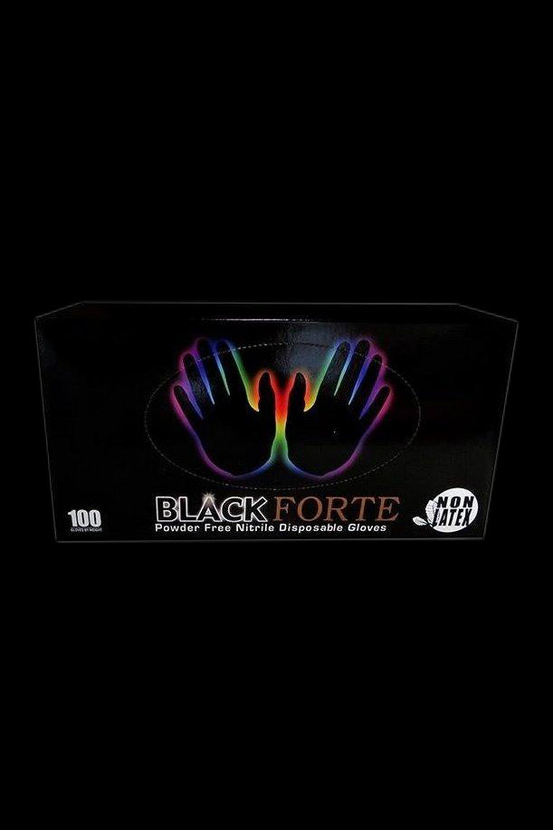 Gant de nitrile BLACK FORTE non poudré GN34-650