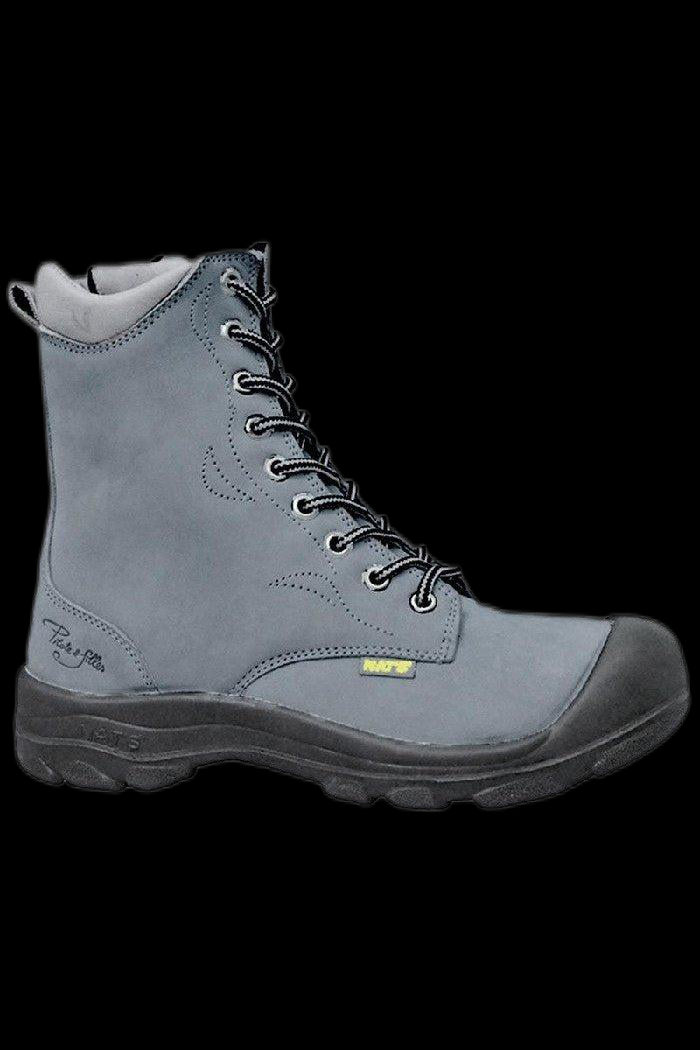 Grey work boots online