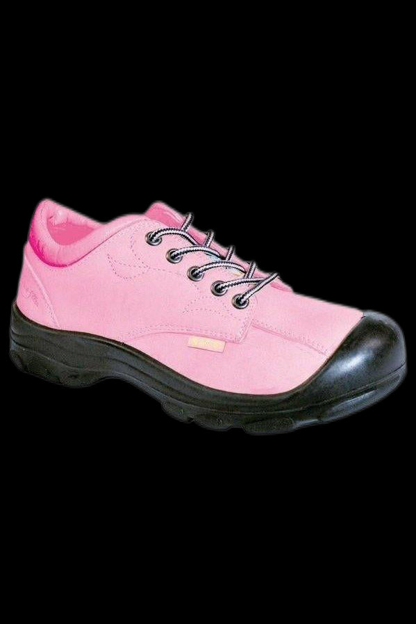 Chaussure de travail pour femme PILOTE ET FILLES S555-ROSE