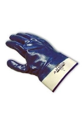 Gant coton doublé de flanelle entièrement enduit de nitrile 56-3