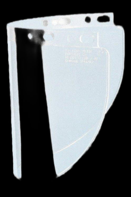 Visière FIBRE MÉTAL claire FM4178CL