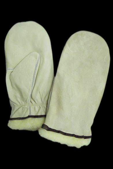 Mitaine cuir doublée mouton 44-502-LINER