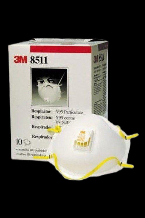 Masque à poussières 3M 10/boite 8511